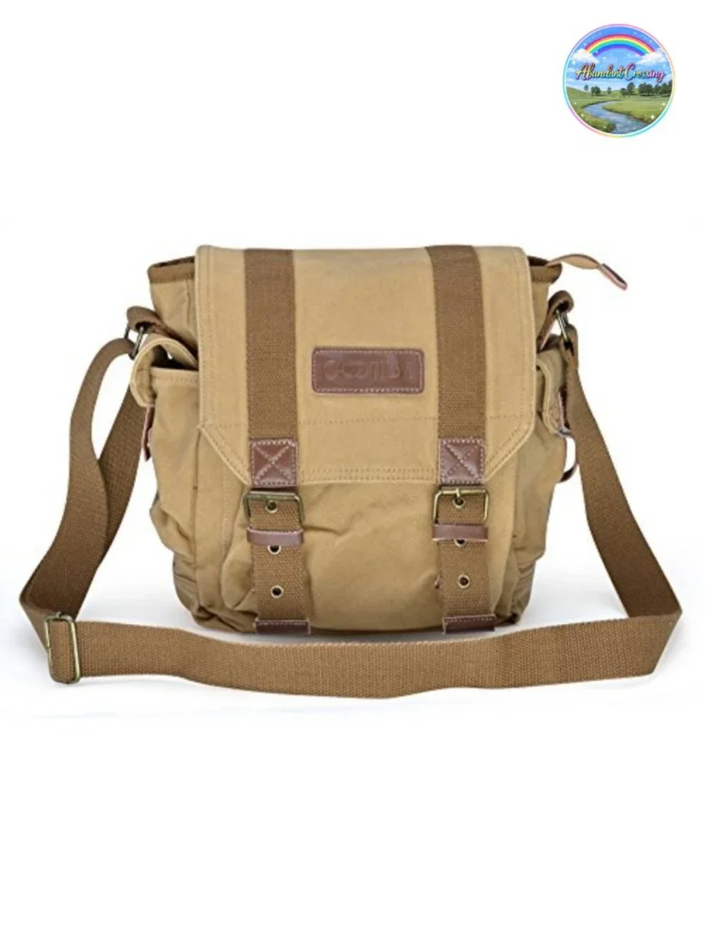 Vintage Canvas Messenger Bag Crossbody Shoulder Satchel Purse
